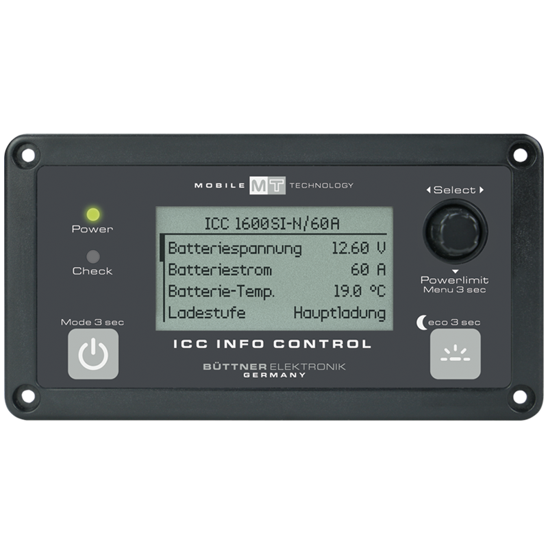 MT Universal- Remote- Control fu¨r ICC 1600/ 3000 - BÜTTNER Elektronik