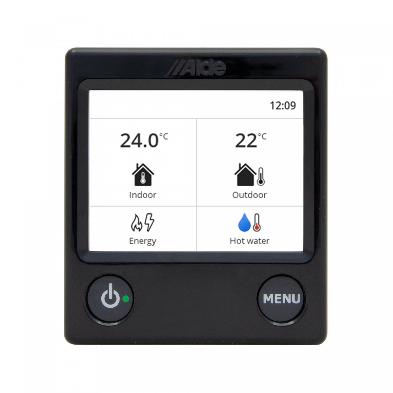 ALDE Schaltpaneel 3030 Farb-Touchscreen, schwarz