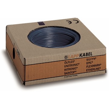Kabel 1,5mm2 schwarz H07V-K Lappkabel
