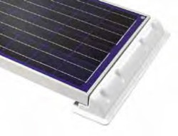 Solara Solarspoiler 550mm, 2 Stück ABS weiß